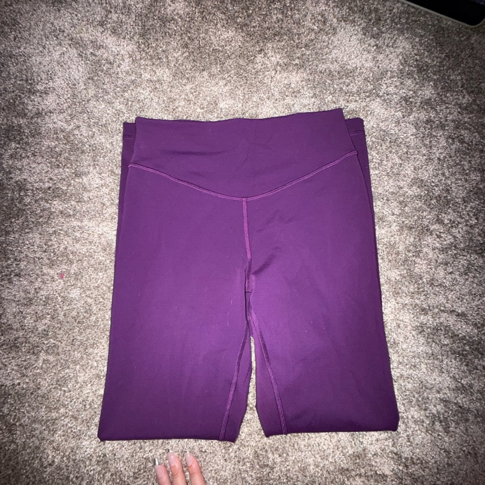 lululemon athletica Deep Purple High rise leggings